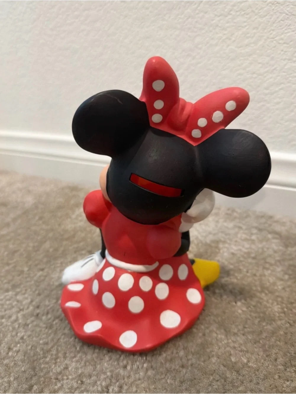 Disney Minnie & Mickey Figures - Red, Black, Yellow